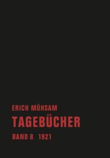 B884: Erich Mühsam - Tagebücher Band 8