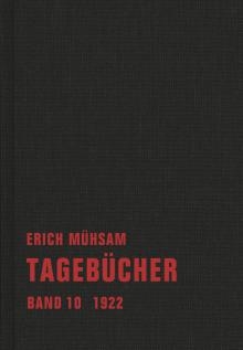 B575: Erich Mühsam - Tagebücher Band 10