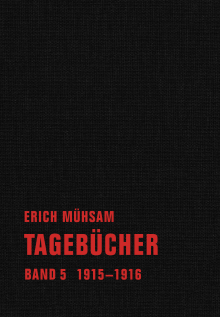 B1048: Erich Mühsam - Tagebücher Band 5