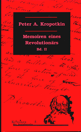 B733: Kropotkin, P.: Memoiren eines Revolutionärs. Band II